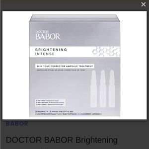 Doctor Babor brightening skin tone corrector treatment